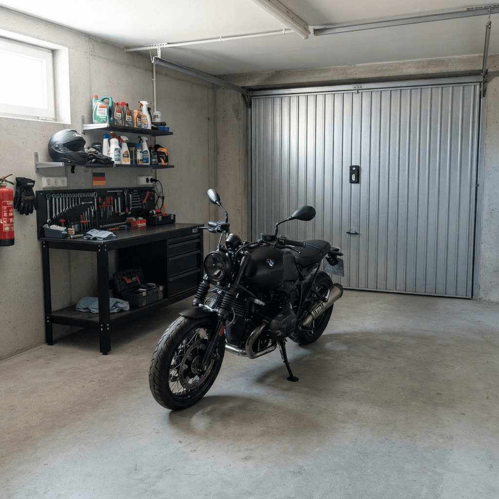 Motorradgarage mieten